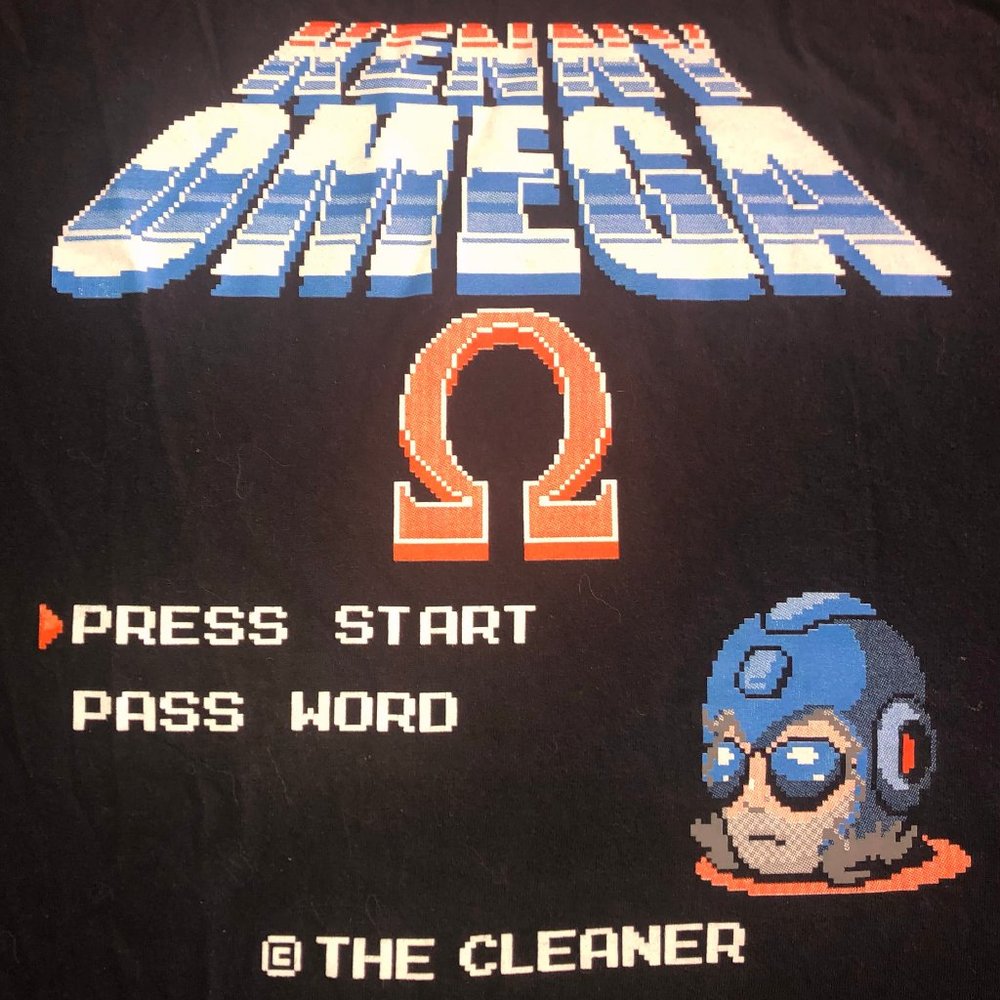 Kenny Omega Cleaner Mega Man 5XL Shirt